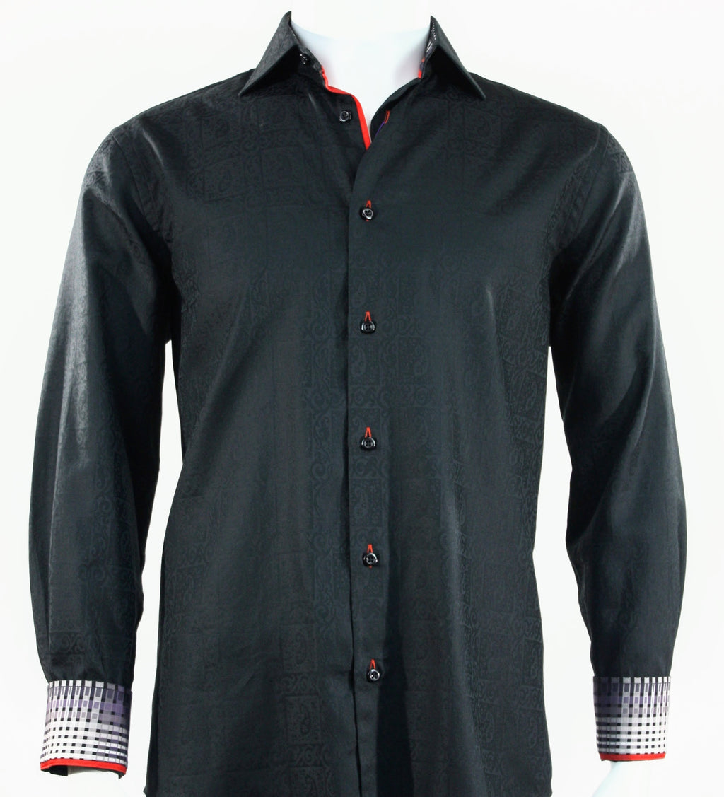 Cado Long Sleeve Black Shirt 139