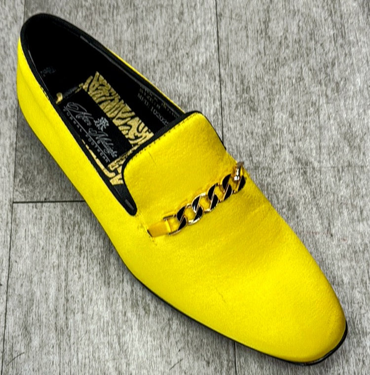 Exclusive Formal Dress Shoe Yellow 6978 Unique Design Menswear