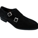 GIOVACCHINI Francesco Black Suede Shoes