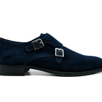 GIOVACCHINI Francesco Blue Suede Shoes