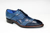 Emilio Franco "Martino" Blue Combi Shoes