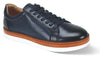 Giovanni Porter Navy Leather Shoes
