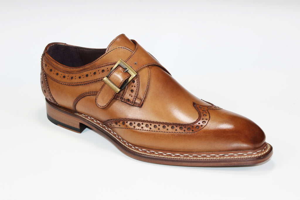 Emilio Franco "Riccardo" Cognac Shoes