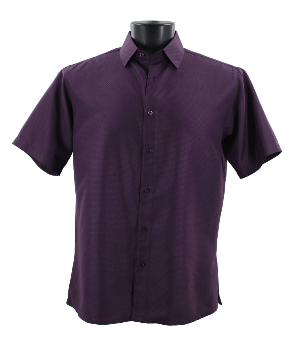 Sangi Short Sleeve Shirt S 2026 Purple