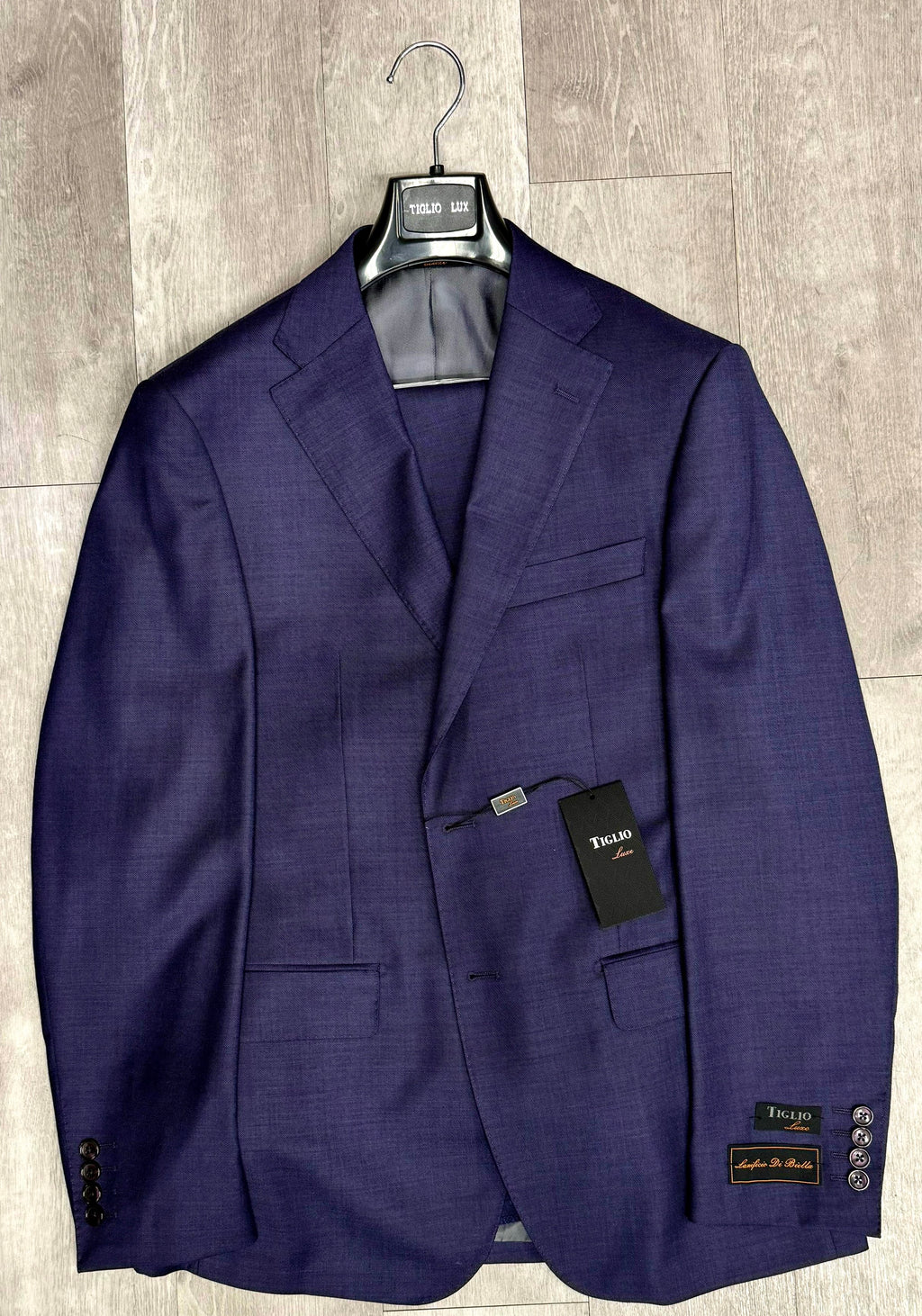 Tiglio Luxe  Dolcetto Modern Fit, Pure Wool Suit TL3124