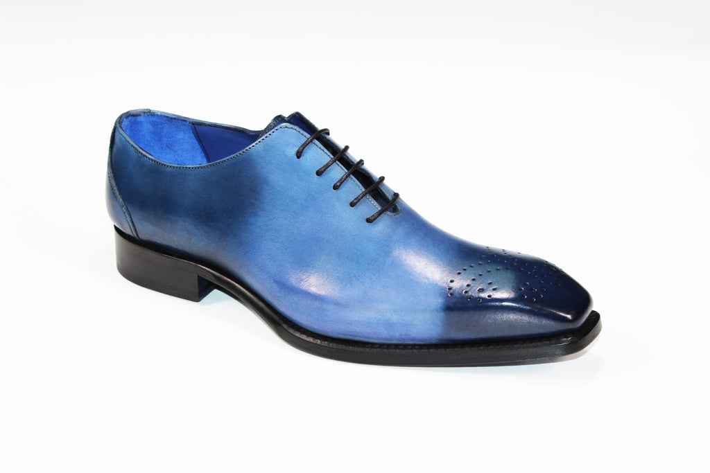 Emilio Franco "Valerio" Navy/Light Blue Shoes