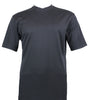 Bassiri S/S V-Neck Charcoal T-Shirt 219