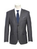 RENOIR Slim Fit Wool Checked Gray Blazer 563-10