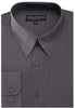 DANIEL ELLISSA BASIC DRESS SHIRT W/ CONVERTIBLE CUFF DS3001 CHARCOAL