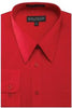 DANIEL ELLISSA BASIC DRESS SHIRT W/ CONVERTIBLE CUFF DS3001 RED