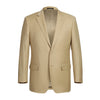 RENOIR Tan 2-Piece Slim Fit Notch Lapel Wool Suit 508-4
