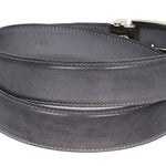 Paul Parkman Leather Belt Hand-Painted Gray - B01-GRAY