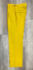 Tiglio Luxe Marbella Solid Yellow Wide Leg Pants (SIZE 52 ONLY)