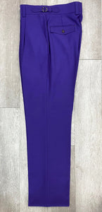 Tiglio Luxe Marbella Purple Wide Leg Pants TIG4504/3 (SIZE 50 & 52 ONLY)