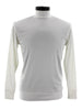 Bassiri Long Sleeve High Neck White T-Shirt 632