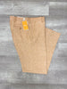 Inserch Premium Linen Flat Front Pants P3116 Camel