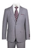 Porto Gray, Slim Fit, Pure Wool Suit by Tiglio Luxe E09063/26