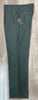 Tiglio Luxe 2521 Comfort Fit Single Pleated Pants 18+ Inch Leg TIG4719 Green (SIZE 50 ONLY)