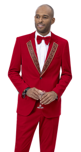 EJ Samuel Red Suit JP110