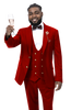 EJ Samuel Red Suit M2771