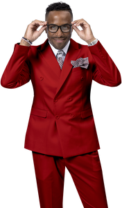 EJ Samuel Red Suit M2772