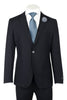 Porto Dark Navy, Slim Fit, Pure Wool Suit by Tiglio Luxe TIG1002