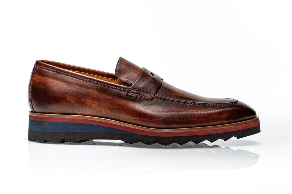 JOSE REAL AMBERES SPORT MARRONE LOAFER (PRE-ORDER)