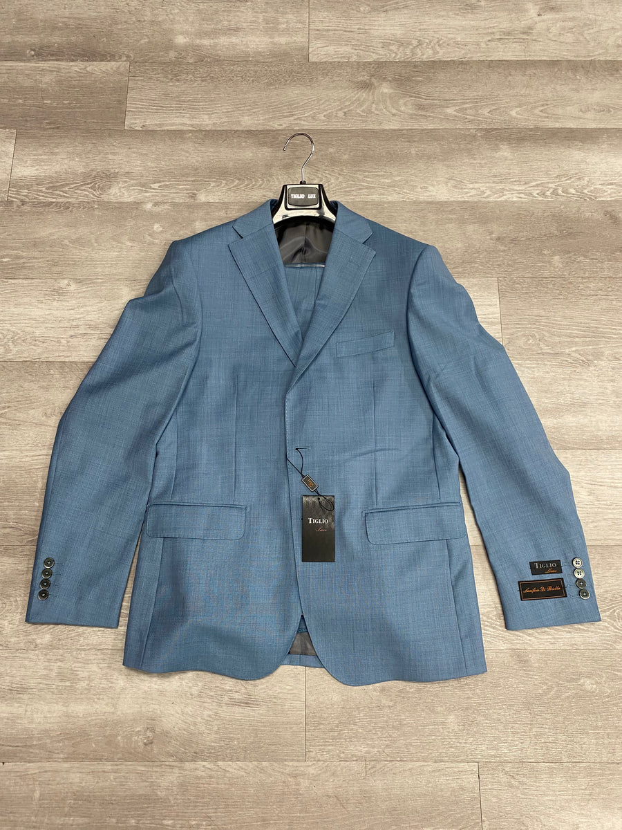 Tiglio Luxe Dolcetto Modern Fit Suit TL3112 (52L ONLY)