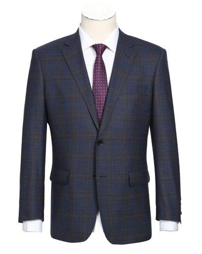 RENOIR 3-Piece Classic Fit Stretch Suit 562-7