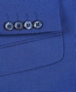 RENOIR Blue Purple Slim Fit Blazer 294-14