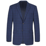 RENOIR 2-Piece Slim Fit Single Breasted Check Dress Suit 292-6