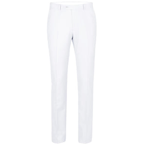 RENOIR White 2-Piece Slim Fit Single Breasted Notch Lapel Suit 201-6