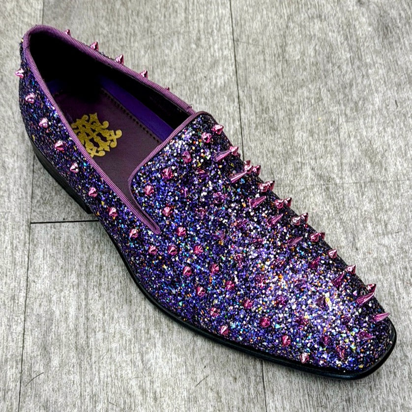 Exclusive Formal Dress Shoe Purple 6788