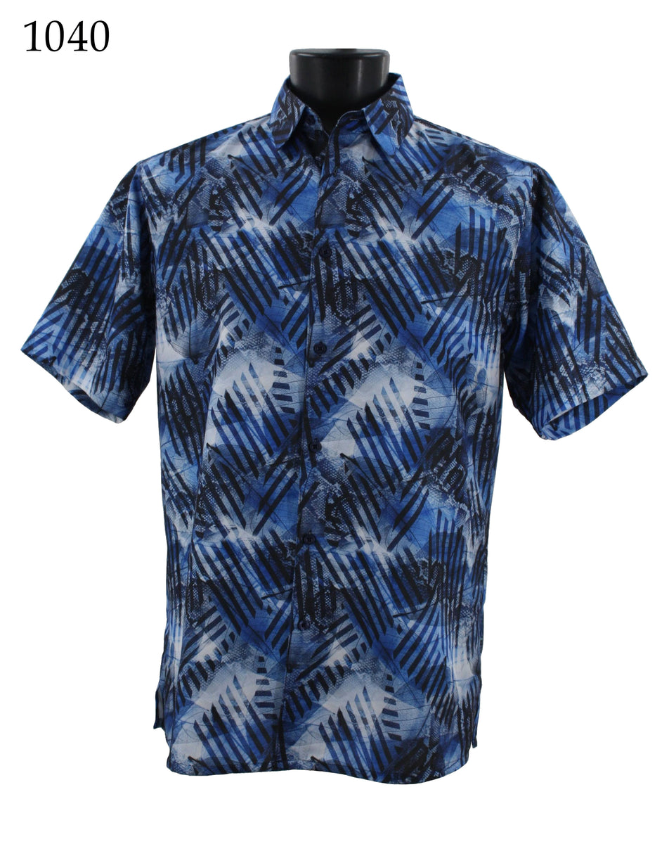 Bassiri Short Sleeve Shirt 1040 – Unique Design Menswear