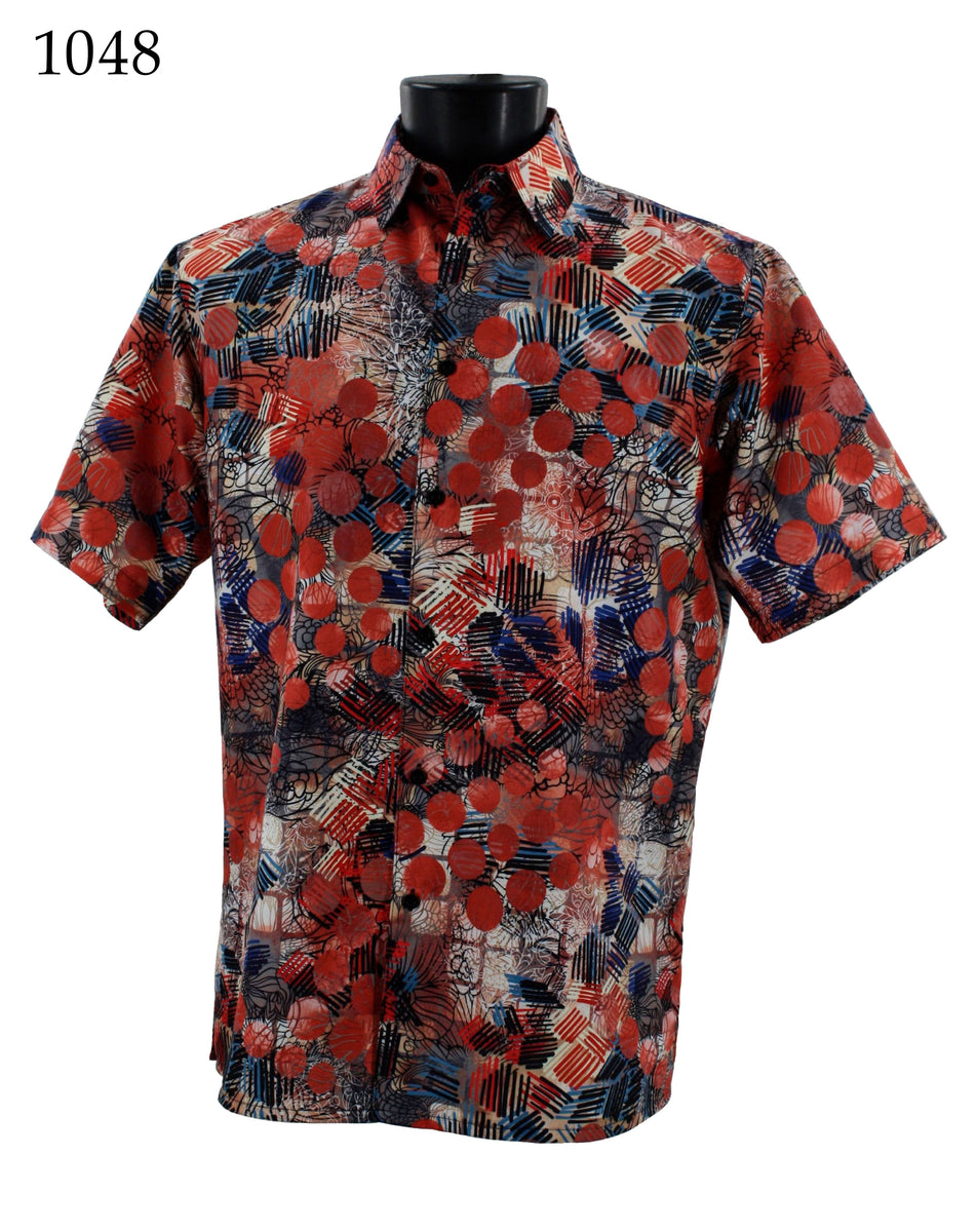 Bassiri Short Sleeve Shirt 1048 – Unique Design Menswear