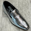Exclusive Formal Dress Shoe Silver 6882