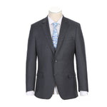 RIVELINO Modern Fit Gray Half-Canvas Suit RHC100-4