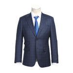 ENGLISH LAUNDRY Gray Blue Wool Suit EL82-66-415