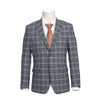 ENGLISH LAUNDRY Gray Plaid Notch Wool Suit EL72-60-092