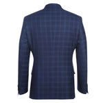 ENGLISH LAUNDRY Navy Check Suit 92-53-410EL