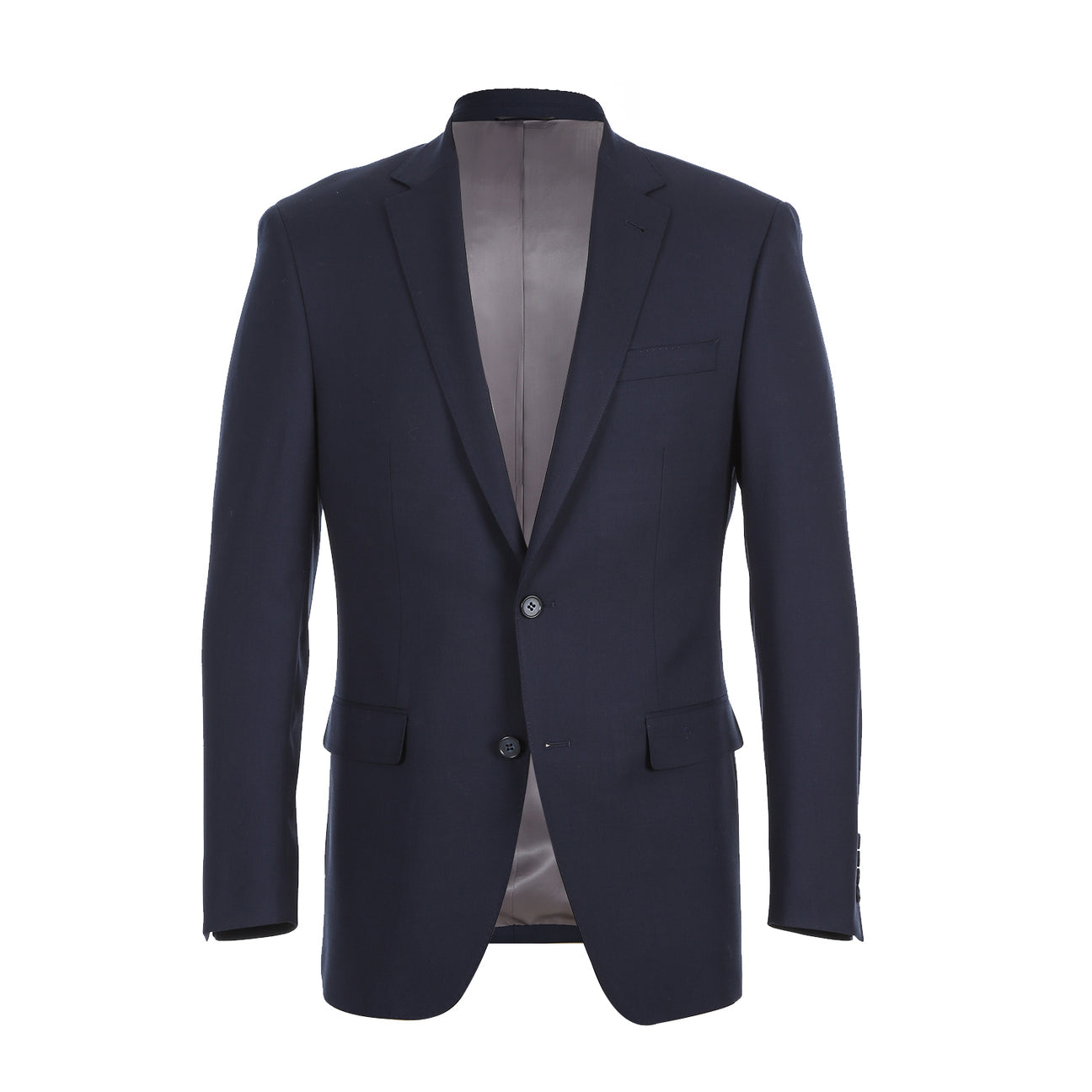 RIVELINO Classic Fit Navy Half-Canvas Suit RHC100-2