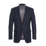 RIVELINO Classic Fit Navy Half-Canvas Suit RHC100-2