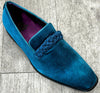 Exclusive Formal Dress Shoe Teal Solid 6845