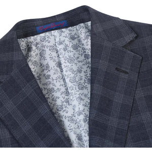 ENGLISH LAUNDRY Iron Gray Check Suit 92-52-410EL