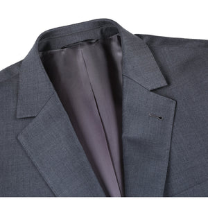 RIVELINO Modern Fit Gray Half-Canvas Suit RHC100-4