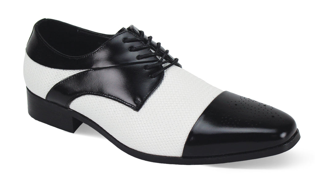 Giorgio Venturi 6880 Black/White Leather Shoes