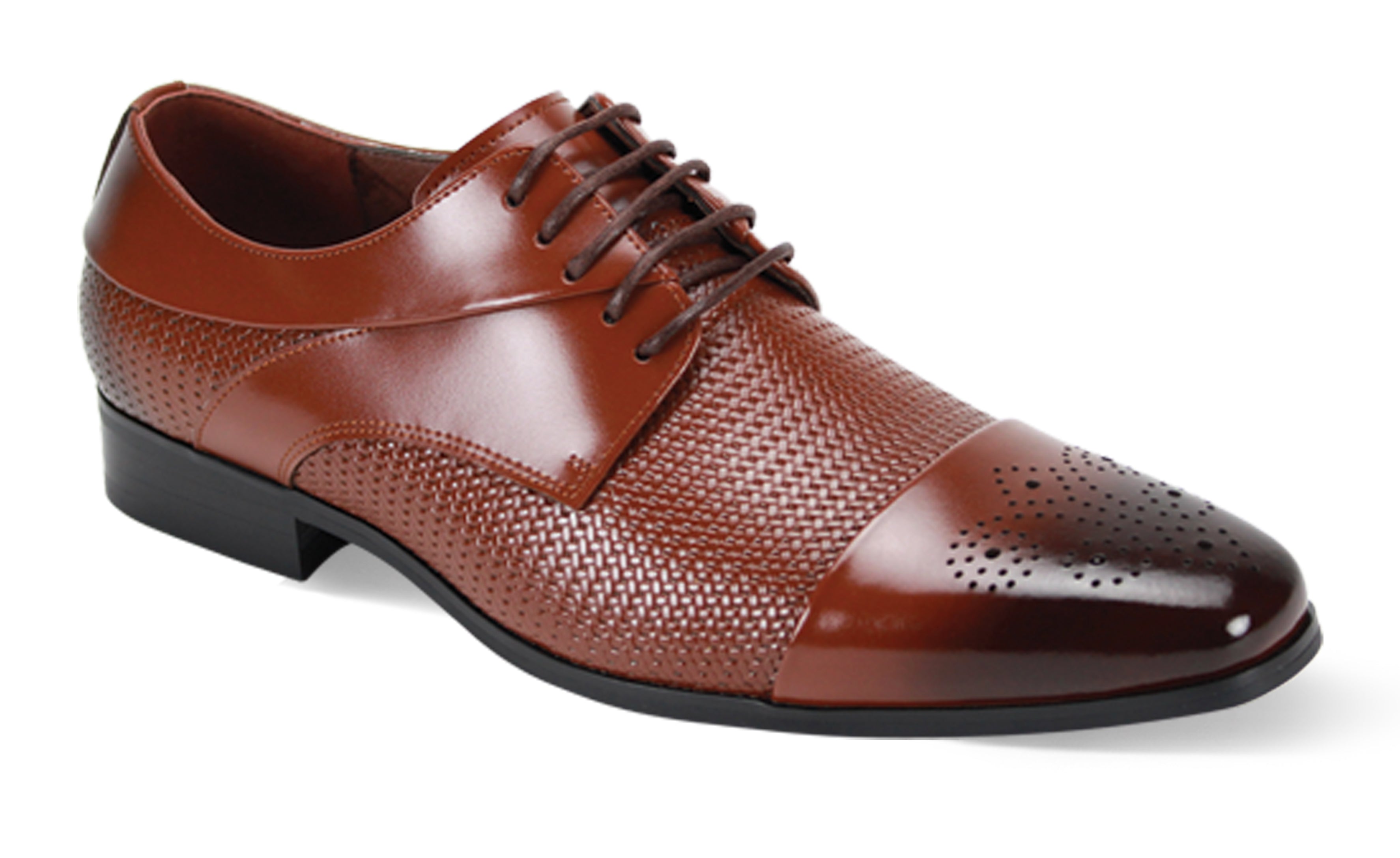 Giorgio Venturi 6880 Cognac Leather Shoes