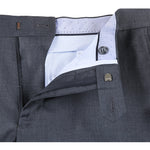 RIVELINO Classic Fit Gray Half-Canvas Suit RHC100-4