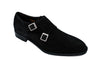GIOVACCHINI Francesco Black Suede Shoes
