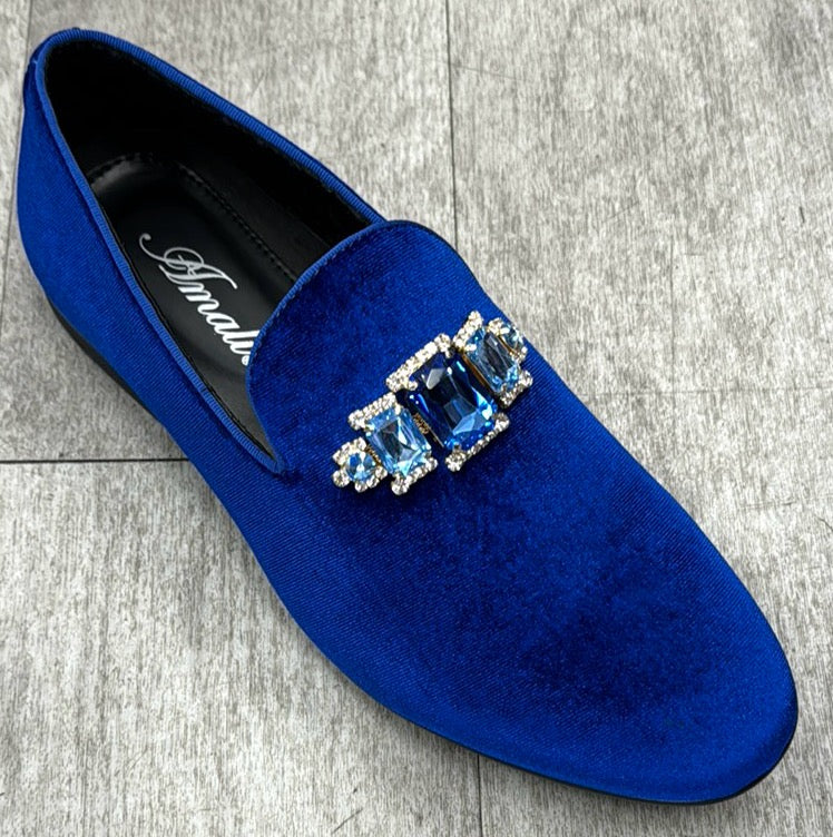 Exclusive Formal Dress Shoe Blue TIAGO